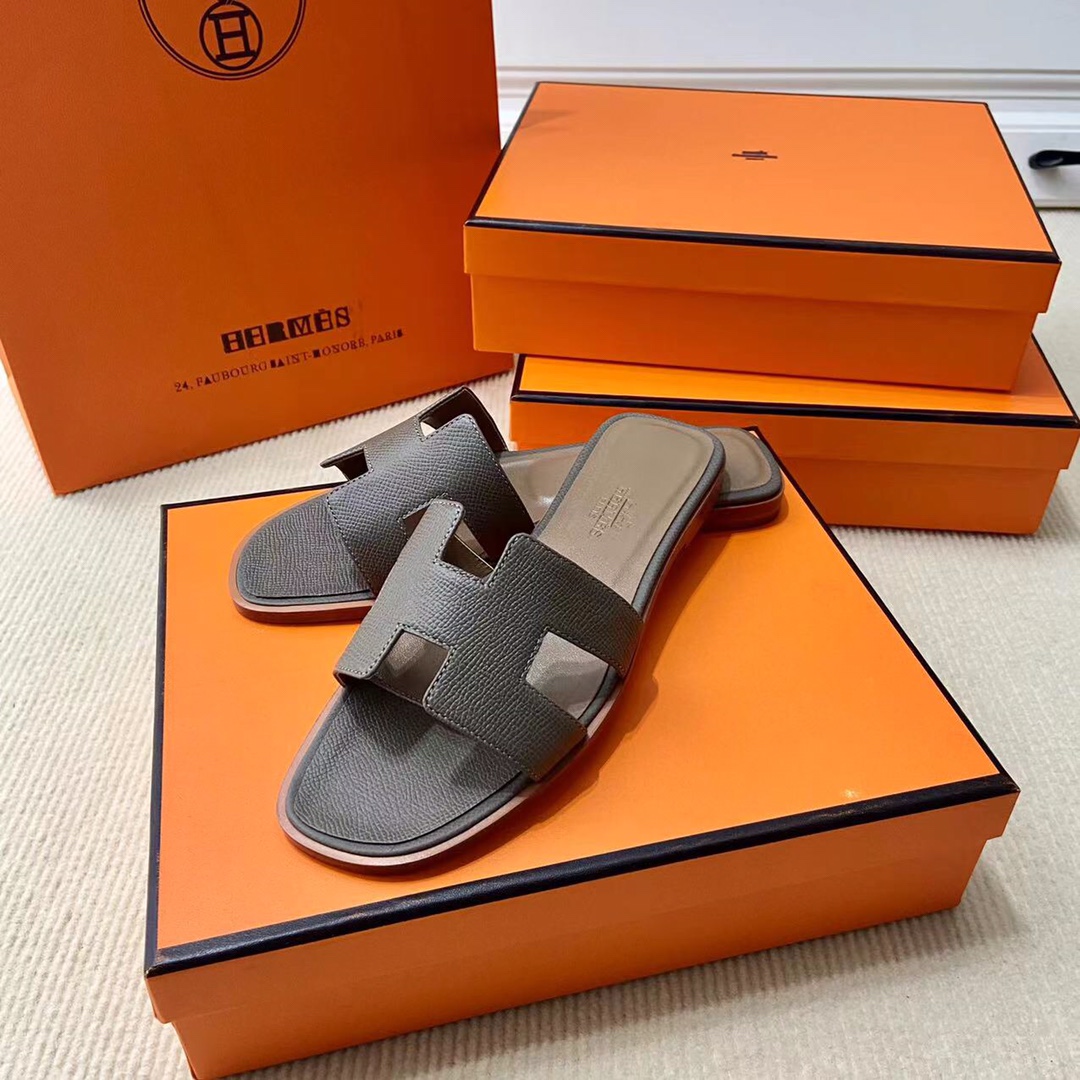 에르메스 올수공 오란 슬리퍼 샌들 앱송 56